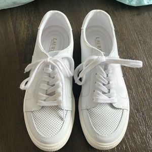 Ralph Lauren Jennifer White Sneakers